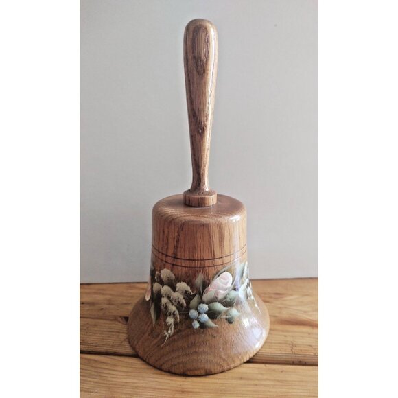 Vintage Albert Jacobs Wooden Bell Music Box “You’ve Got A Friend” Hand Painted - Picture 2 of 11